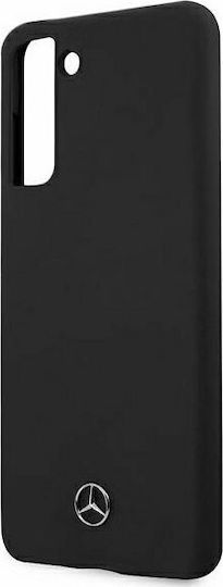 Mercedes-Benz Silicone Line Back Cover Σιλικόνης Μαύρο (Galaxy S21+ 5G)