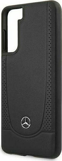 Mercedes-Benz Urban Back Cover Piele Negru (Galaxy S21+ 5G)