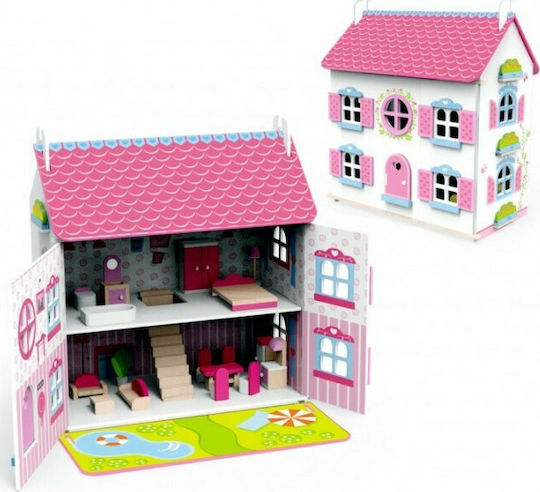 Tooky Toys Holzpuppenhaus