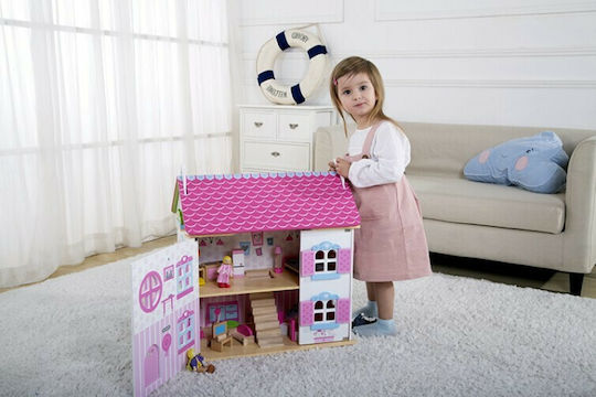 Tooky Toys Holzpuppenhaus