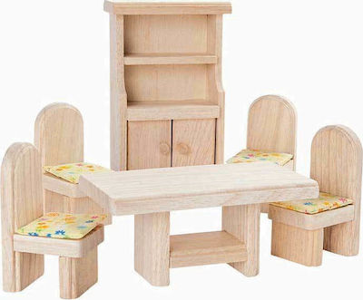 Plan Toys Τραπεζαρία - Classic Furniture for Dollhouse