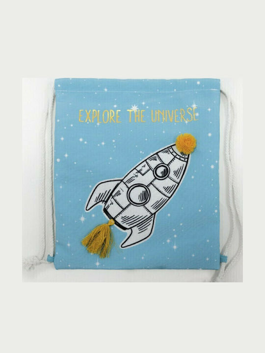 Paper Pack Kinder Rucksack Beuteltasche Blau 25cmx30cmcm Paper Pack Kinder Rucksack Beuteltasche Blau 25cmx30cmcm