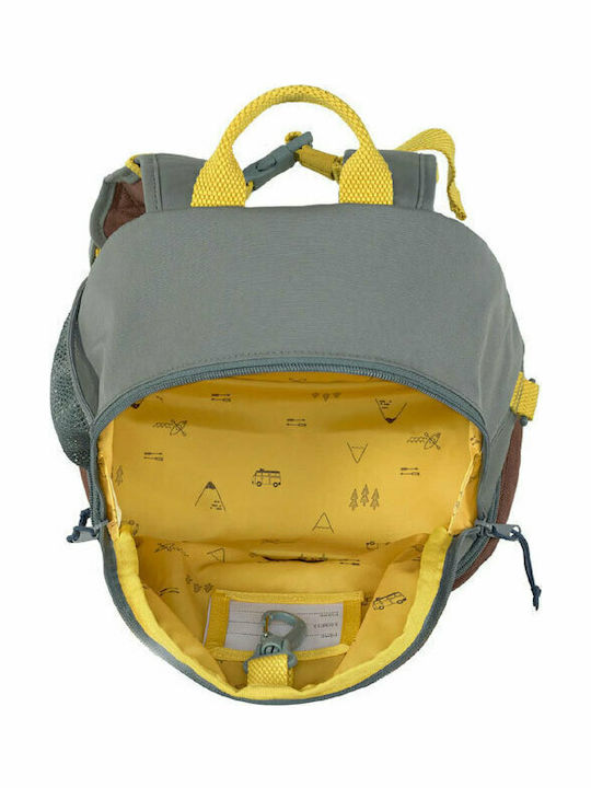 Laessig Adventure Bus Kids Bag Backpack Gray 24cmx24cmx27cmcm
