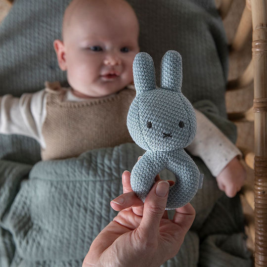 Baby Oliver Baby Rattle Miffy Green