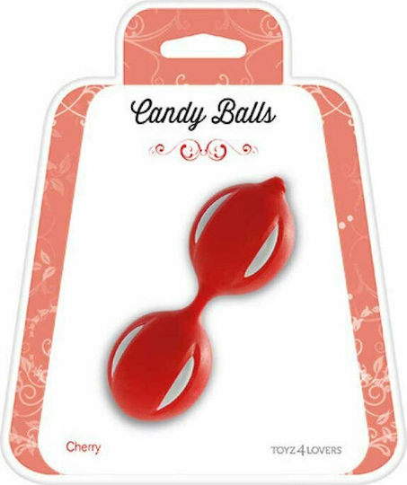 Toyz4lovers Candy Balls Vaginal Kegel Balls Вагинални топки Червени