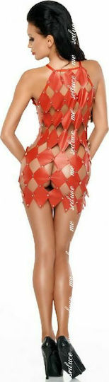 Me-Seduce Gwen Dress Sexy Φόρεμα Red