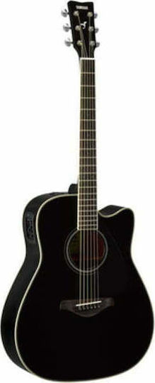 Yamaha Semi-Acoustic Guitar FGX-820C Cutaway Black