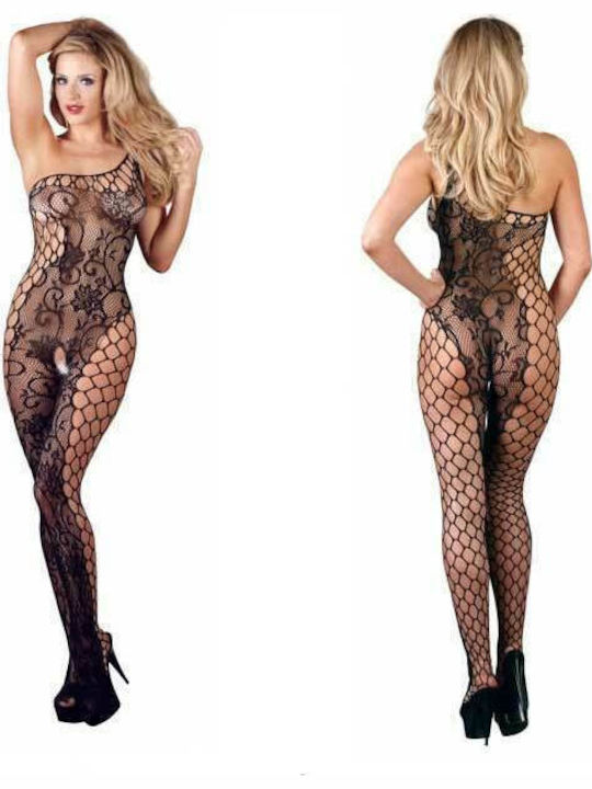 Mandy Mystery Bodystocking Sexy Negru