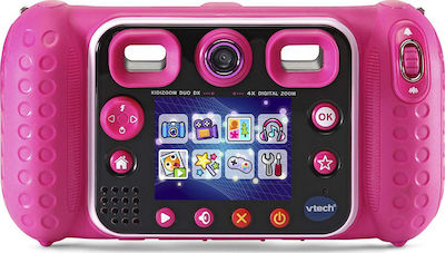 Vtech Kidizoom Duo DX Compact Φωτογραφική Μηχανή 5MP με Οθόνη 2.4" και Ανάλυση Video 320 x 240 pixels Pink Ροζ