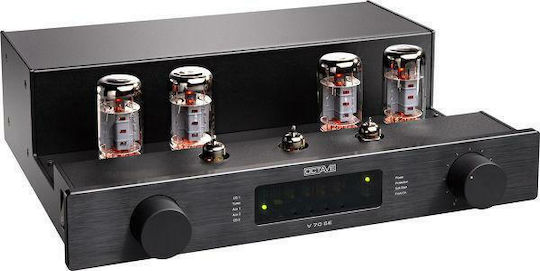 Octave V 70 SE Λαμπάτος Ολοκληρωμένος Ενισχυτής Hi-Fi Stereo 70W/4Ω Μαύρος