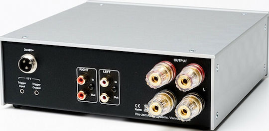 Pro-Ject Audio Amp Box DS 2 Power Amplifier Hi-Fi Amplifier Stereo 140W/4Ω 100W/8Ω AMP-BOX-DS-2 Silver