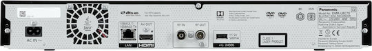 Panasonic Blu-Ray Player DMR-UBC70 DMR-UBC70EGK Built-in WiFi with Blu-Ray/DVD Recording and USB Media Player Capability Black