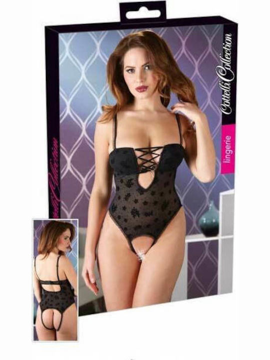 Cottelli Collection Body Sheila Floral Black