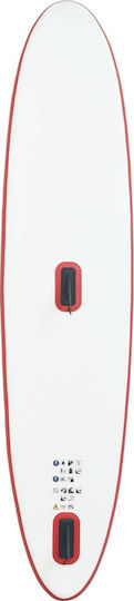 vidaXL Φουσκωτή Σανίδα SUP / Windsurf με Μήκος 3.3m Κόκκινη