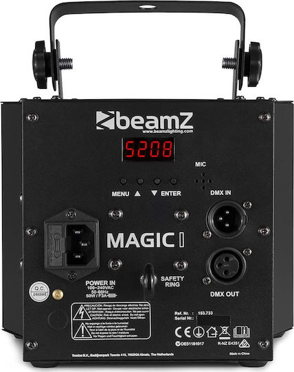 BeamZPro LED DMX Magic1 Derby Strobe