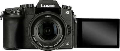 Panasonic Spiegellose Kamera Lumix DMC-G70 Micro Four Thirds (4/3") Kit (G Vario 12-60mm F3.5-5.6 Asph. Power OIS)