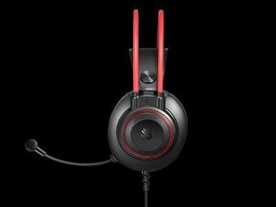 A4Tech G200S Over Ear Gaming Headset with Connection USB Black/Red