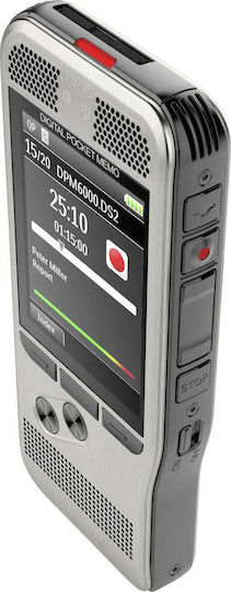 Philips Voice Recorder DPM6700 DPM6700/03 με Eσωτερική Μνήμη 4GB