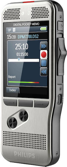 Philips Voice Recorder DPM7200 DPM7200/02 with Internal Memory 32GB