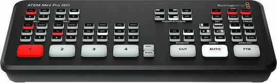 Blackmagic Design ATEM Mini Pro ISO BM-SWATEMMINIBPRISO | Skroutz