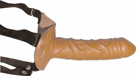 You2Toys Bull Power Harness με Dildo 16cm στο χρώμα του δέρματος