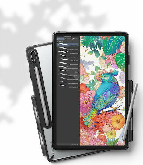 Ringke Fusion PC TPU Bumper Back Cover Gri (Galaxy Tab S7)