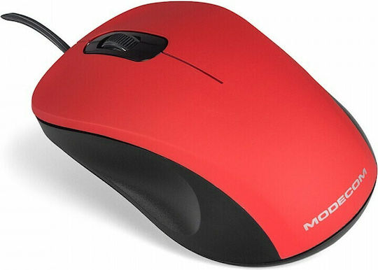 Modecom MC-M10S Wired Mouse Red