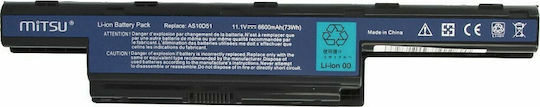 Mitsu Συμβατή Μπαταρία για Acer Aspire με 6600mAh
