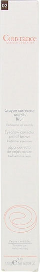 Eau Thermale Avène Couvrance Eyebrow Pencil 02 Brun Brown 1.19gr