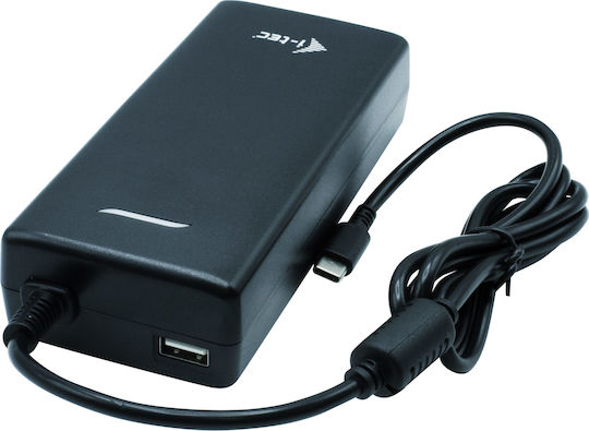 i-tec USB-C Dual Display USB-C Docking Station with DisplayPort 4K PD Ethernet and Connection for 2 Monitors Black