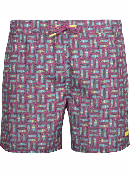 Hugo Boss Men's Swimwear Printed Shorts Multicolour