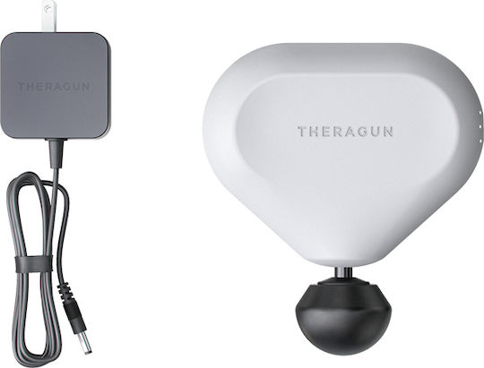 Therabody Mini Gun Massage for the Legs, the Body & the Hands with Vibration White