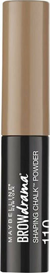 Maybelline Drama Fard pentru Sprâncene 120 maro mediu Cretă de modelare