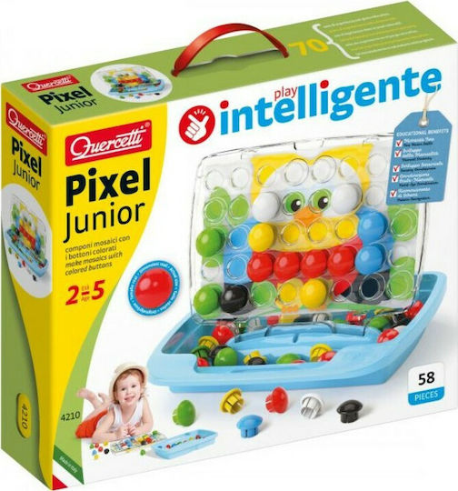 Quercetti Baby Toy Pixel Baby Owl for 24++ Months