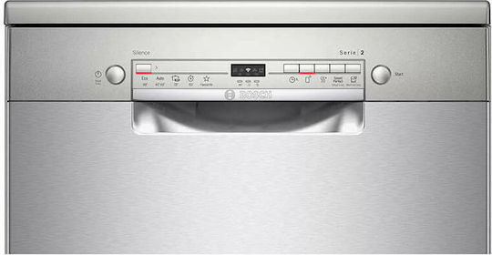 Bosch Ελεύθερο Πλυντήριο Πιάτων για 12 Σερβίτσια Π60xY84.5εκ. Inox