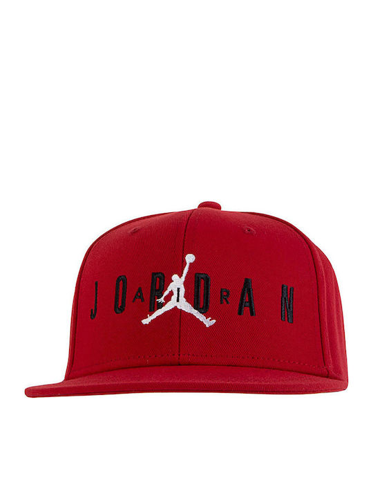Jordan Παιδικό Καπέλο Jockey Jumpman Air Κόκκινο