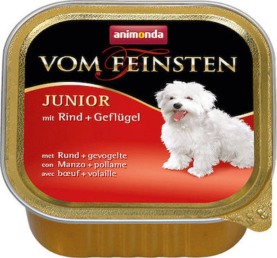 Animonda Vom Feinsten Nassfutter mit Rindfleisch und Geflügel 1 x 150g