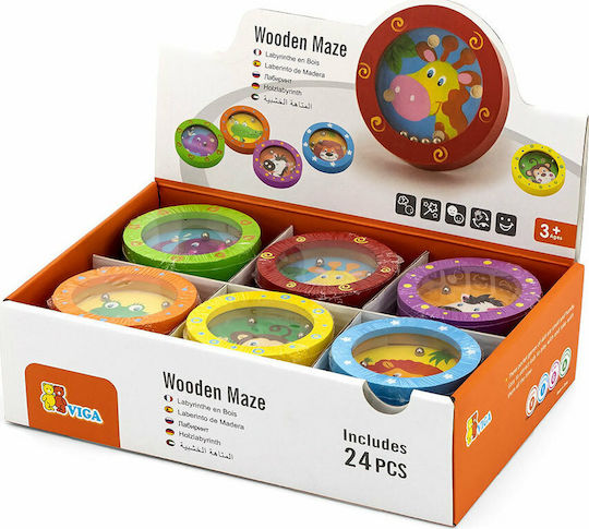 Viga Toys Mini Labyrinth aus Holz 53908