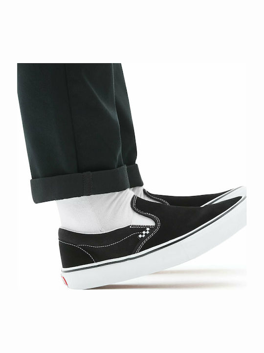 Skate Men's Slip-Ons Black