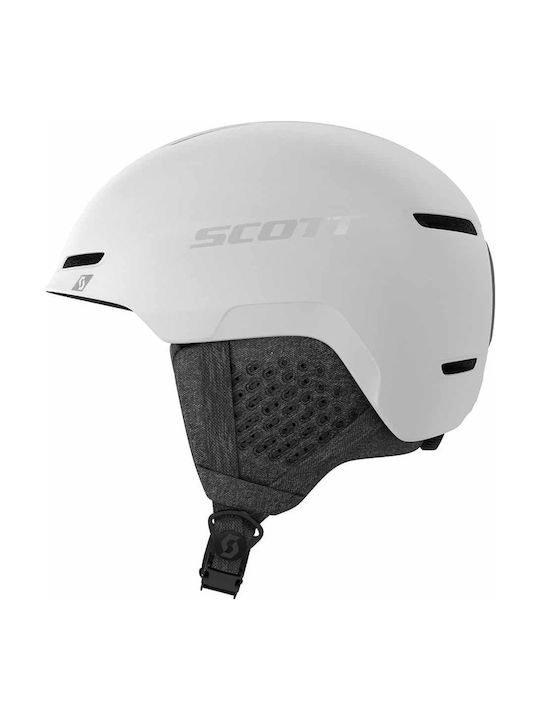 Scott Track Ανδρικό Κράνος για Σκι & Snowboard σε Λευκό Χρώμα