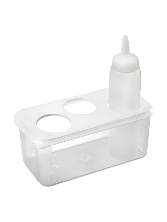Max Home Tabletop Base Plastic 15cm White