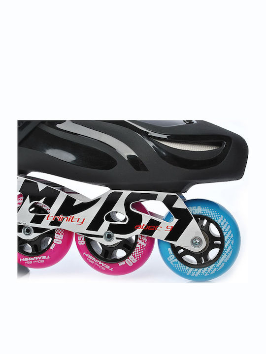 Tempish Trinity Ex Inline Αυξομειούμενα Rollers Μαύρα Ενηλίκων