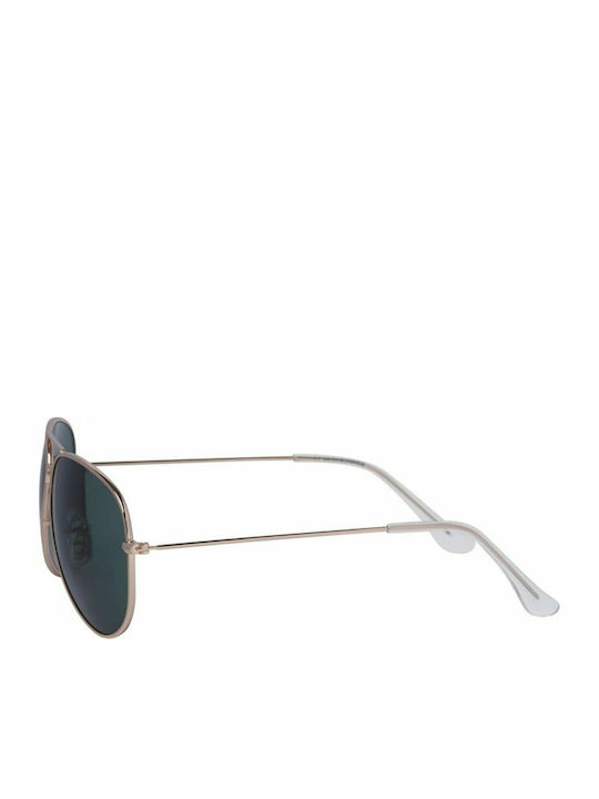 Jack & Jones Jacryder Sonnenbrillen Χρυσά mit Metall Gestell Jack & Jones Jacryder Sonnenbrillen Χρυσά mit Metall Gestell