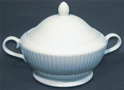 Oriana Ferelli Porcelain Soup Tureen PW5 White