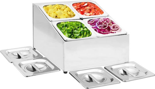 vidaXL Base for Gastronorm Basins Commercial Cooking Accessories 1pcs