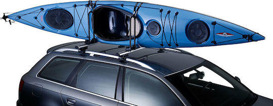 Thule Βάσεις Μεταφοράς Kayak για Σχάρα Αυτοκινήτου Kayak Support Σχάρα Ασφαλείας για Kayak 2τμχ