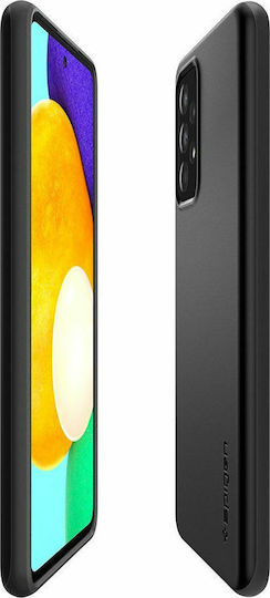 Spigen Thin Fit Back Cover Σιλικόνης 1.55mm Μαύρο (Galaxy A52 / A52s)