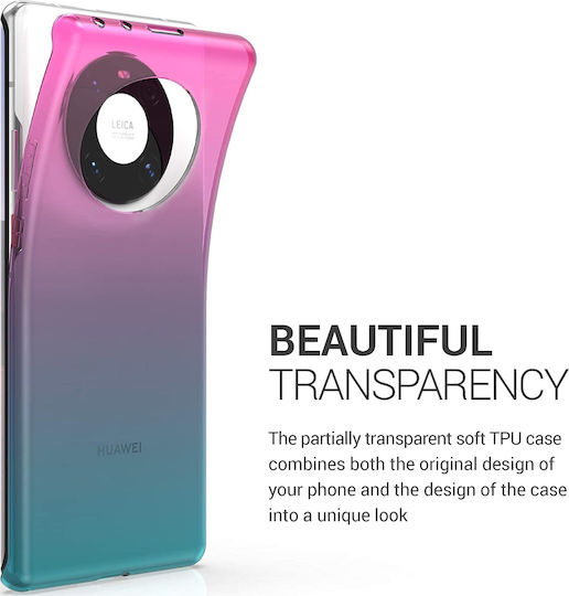 KWmobile Bicolor Back Cover Silicone Multicolour (Huawei Mate 40 Pro)