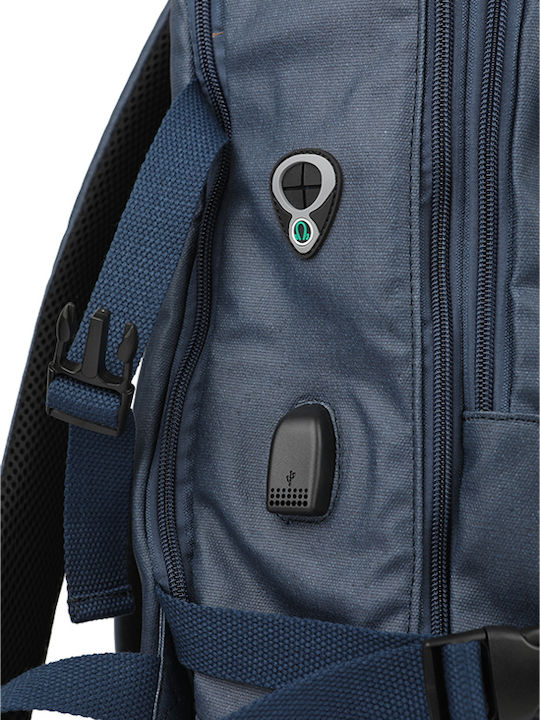 Aeronautica Militare Backpack Navy Μπλε