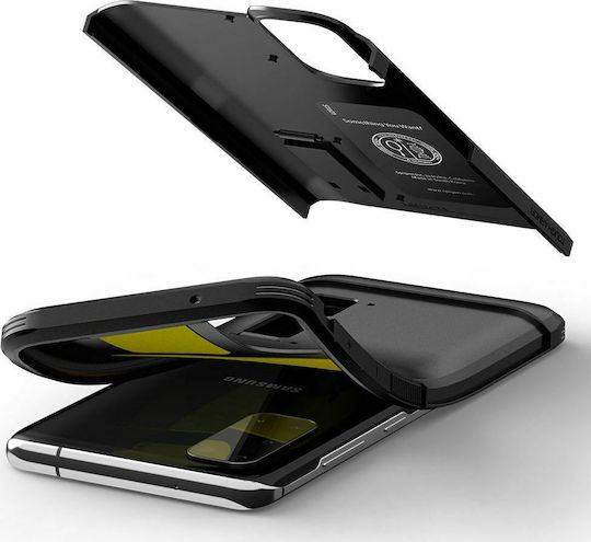 Spigen Tough Armor Back Cover Plastic 2mm Black (Galaxy A72)